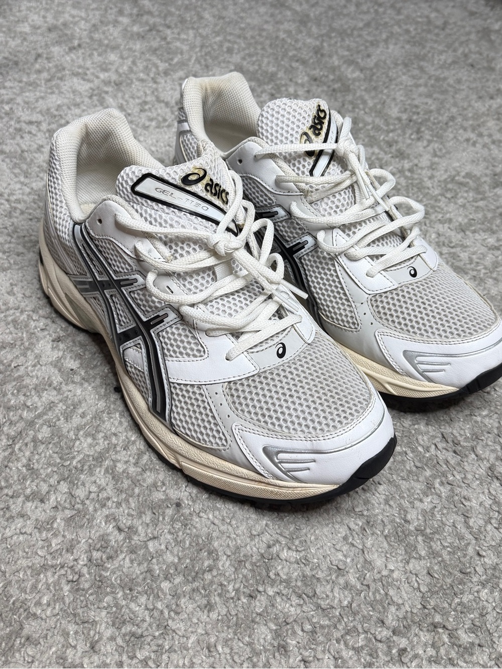 ASICS GEL-1130 'White/Silver/Black' 👟